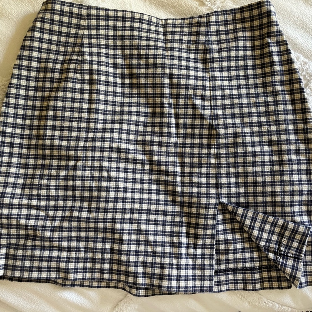 Vintage Plaid Mini Skirt